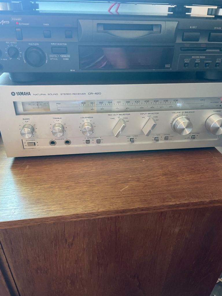 Vintage Yamaha CR420 receiver
