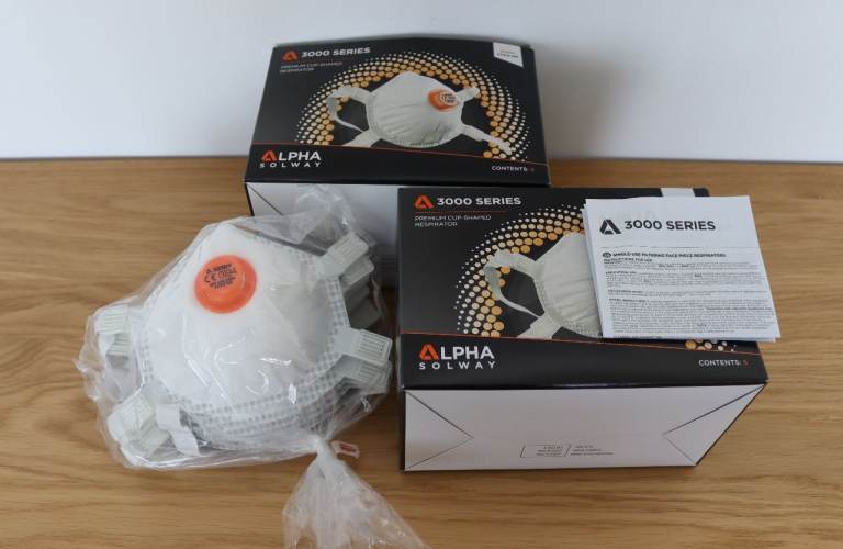 10 x Respirator Masks. Alpha Solway 3000. 10 for £6.99