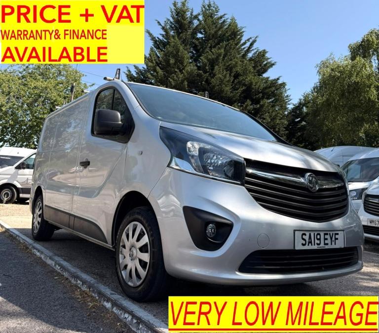 2019 Vauxhall Vivaro 1.6 CDTi 2700 Sportive  **ONLY 41,000 MILES** PANEL VAN Diesel Manual