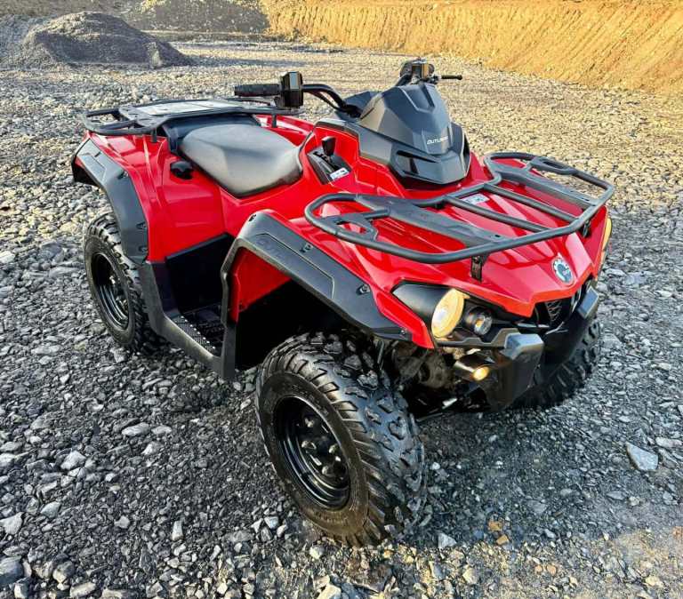 2023 canam 450 low hours from new 