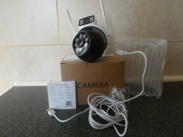 New Security Surveillance Camera with Wi-Fi and Night Vision
