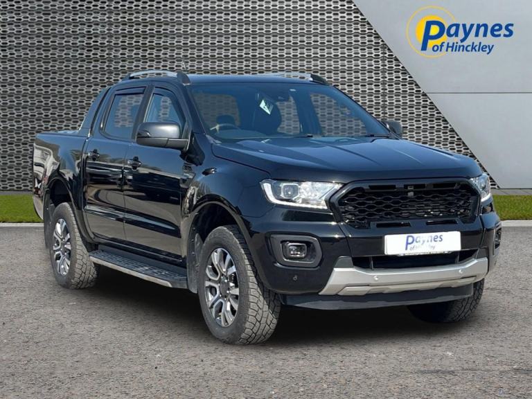 2023 Ford Ranger Wildtrak 4x4 Double Cab 2.0L 205PS AUTO in Agate Black NO VAT!