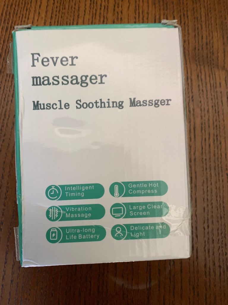 Wireless charging portable foot massager