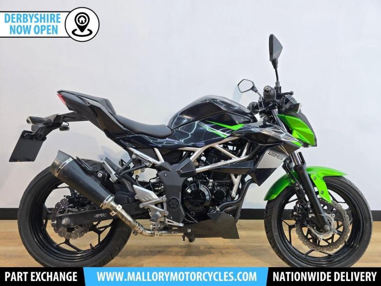 2023 Kawasaki Z125 - Learner Legal, Low Mileage, Sports Exhaust