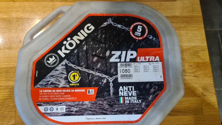 Snow chains good condition 