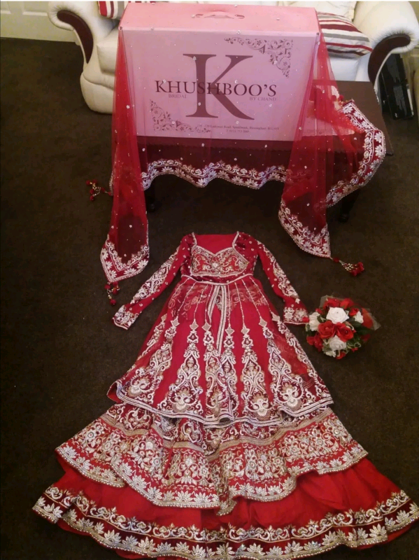 ASIAN BRIDAL LENGHA FROM KHUSHBOOS BY CHAND 