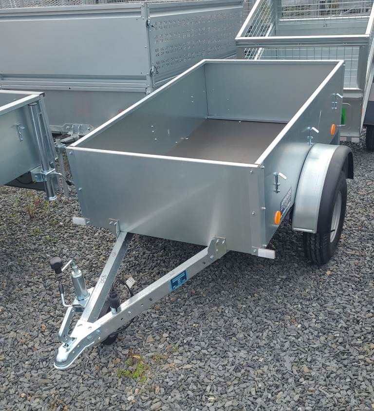 New broniss 5x3ft general purpose household utility car trailer