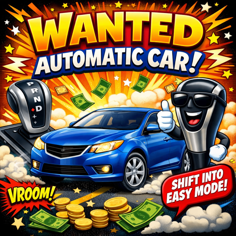 SMALL AUTOMATIC CAR WANTED