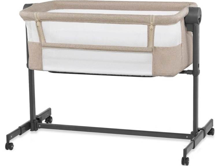 KinderKraft "Next TO ME" Bedside Crib/Travel Cot/Co-Sleeping Bed