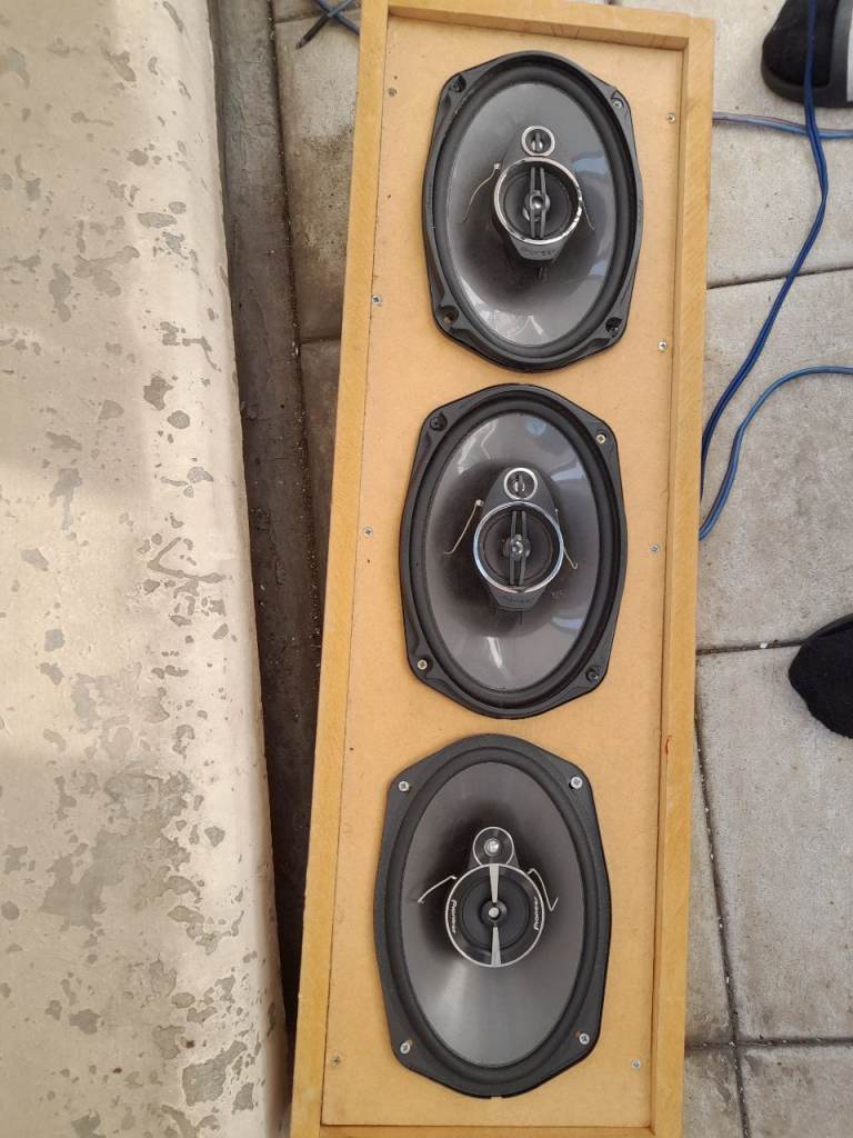 Custom box with speakers 