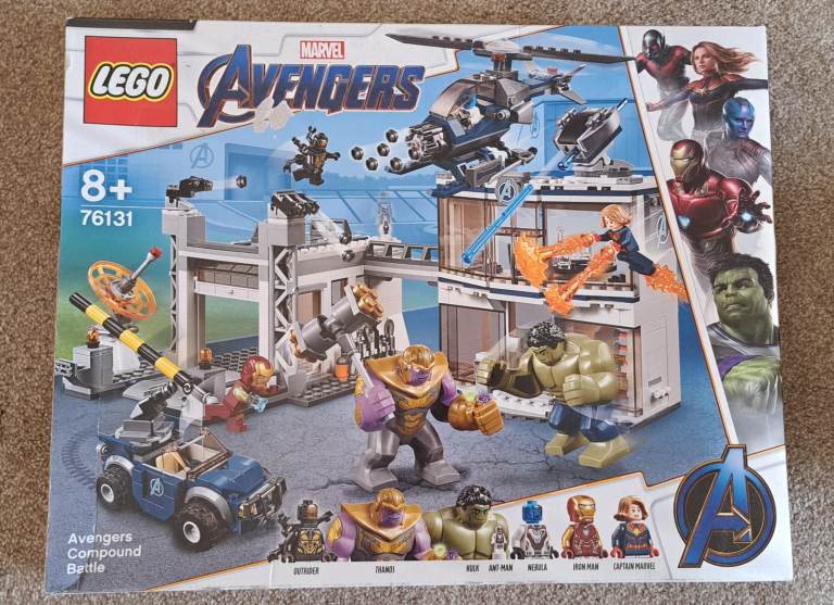 Avengers Compound Battle Lego Set New