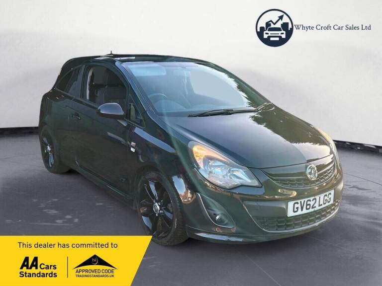2013 Vauxhall Corsa 1.4T 16V Black Edition Euro 5 (s/s) 3dr Hatchback Petrol Manual