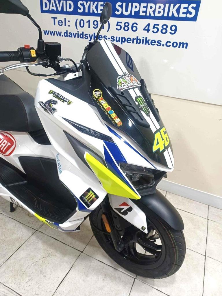 Sym JET X 125  ROSSI REP LTD EDITION 24-REG ONLY 1096 MILES £2499.OTR