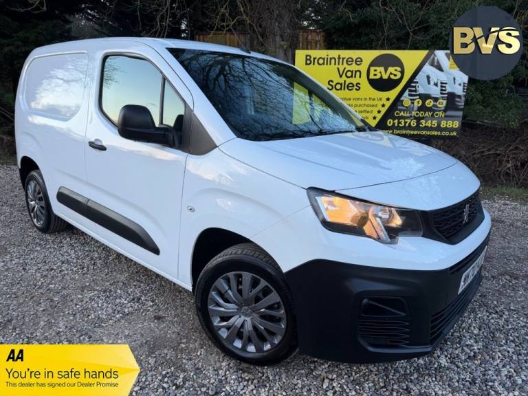 2020 Peugeot Partner 1.2 1000 PureTech Professional Standard Panel Van 5dr Petrol Manual SWB Eur ...