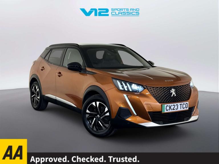 2023 Peugeot E-2008 50kWh GT SUV 5dr Electric Auto (7kW Charger) (136 ps) SUV Electric Automatic
