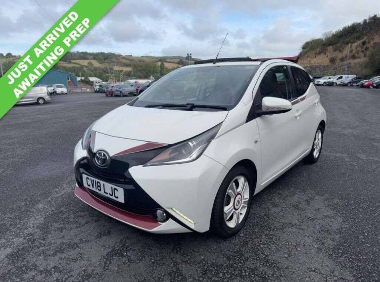 2018 Toyota AYGO 1.0 VVT-i x-claim Funroof 5dr Petrol Manual Euro 6 (68 ps) Hatchback Petrol Manual