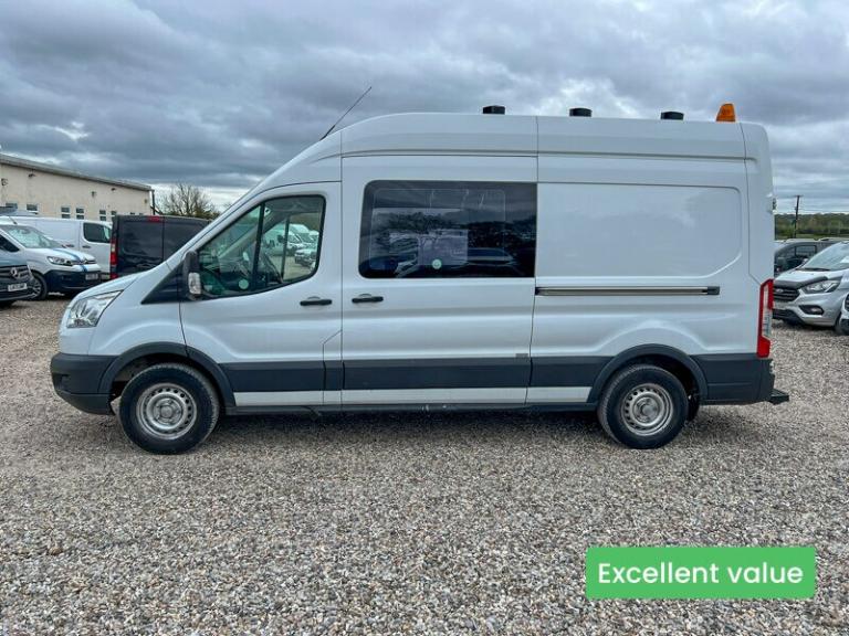 2015 Ford Transit Crew Cab LWB L3H3 High Roof 350 EURO 6 NO VAT Crew Van Diesel Manual