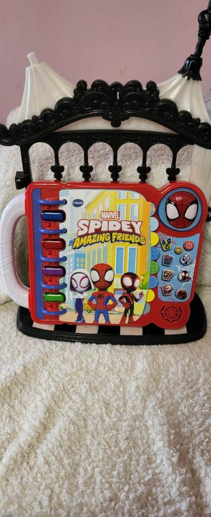 Vtech Marvel Spidey And His Amazing Friends Interactive Learning Book Toy