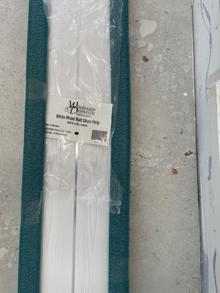 Wholesale Domestic White Wood Matt Silver Wall & Ceiling Panels