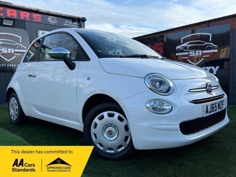 2016 Fiat 500 1.2 Pop Euro 6 (s/s) 3dr HATCHBACK Petrol Manual