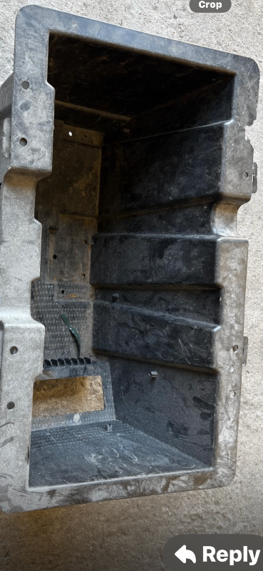 Mercedes sprinter battery holder tray 
