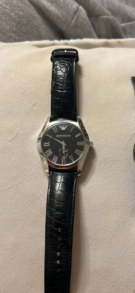 Two Armani men’s watches