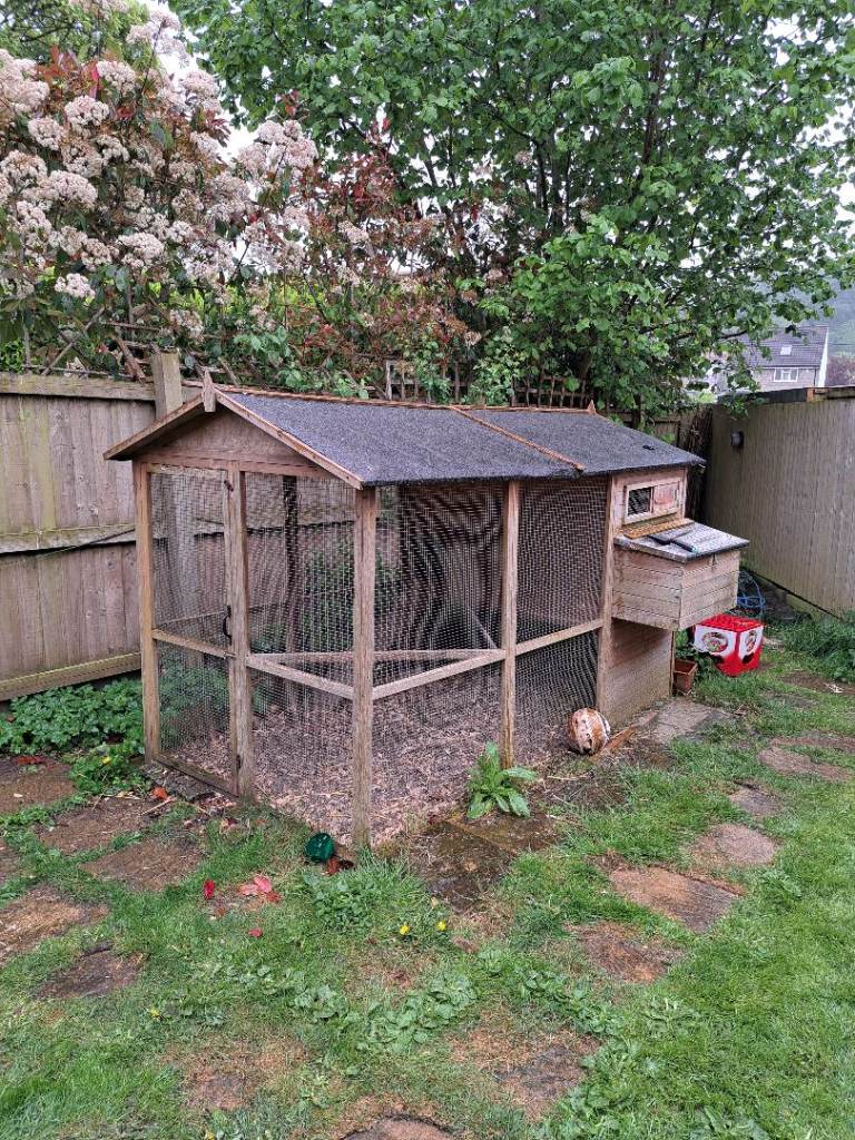 Chicken coop and run