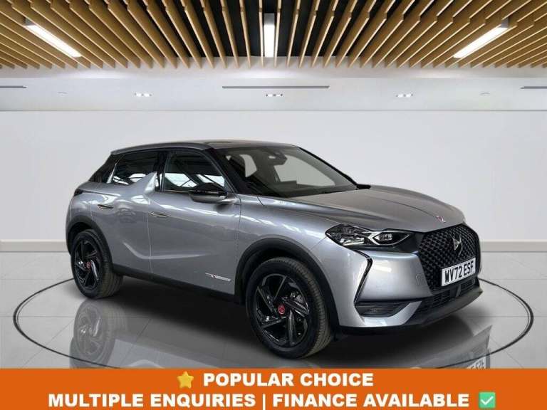 2022 DS Automobiles DS 3 Crossback 1.2 PureTech Performance Line + Crossback 5dr Petrol EAT8 Euro...