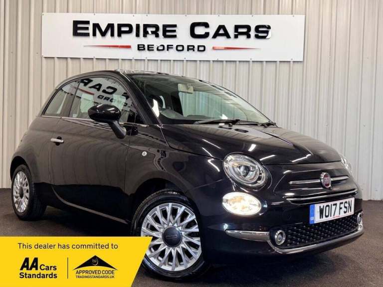 2017 Fiat 500 1.2 Lounge Euro 6 (s/s) 3dr Hatchback Petrol Manual