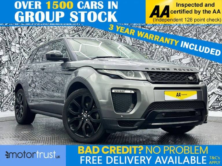 2019 Land Rover Range Rover Evoque 2.0 TD4 HSE Dynamic SUV 5dr Diesel Auto 4WD Euro 6 (s/s) (180 ...