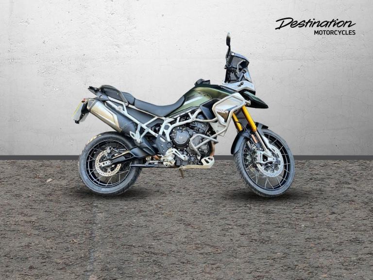 2023 Triumph Tiger 900 RALLY PRO green Manual