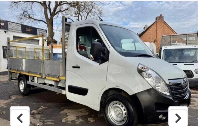 VAUXHALL MOVANO DROPSIDE 4M 2.3 CDTi 3500 BiTurbo 2018