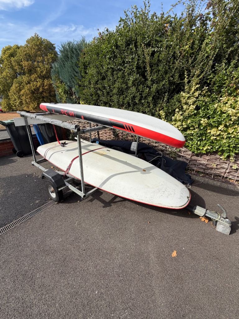 Double stack boat trailer 
