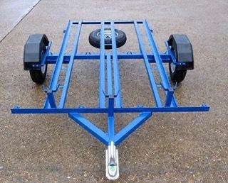 Sturdy Metal Trailer – Good Condition (never been used)