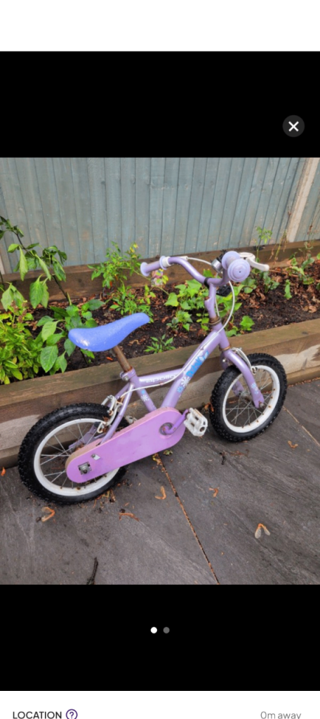Children's beginners bike