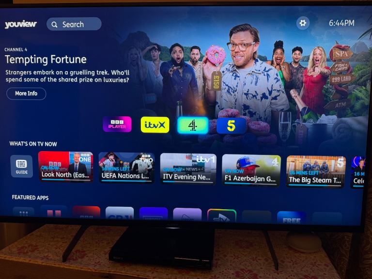 Large Smart TV with YouView – Good Condition