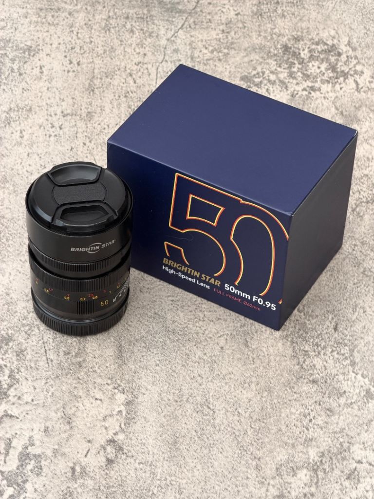 Brightin Star 50mm F0.95 Full Frame Lens for Canon RF (Manual focus)