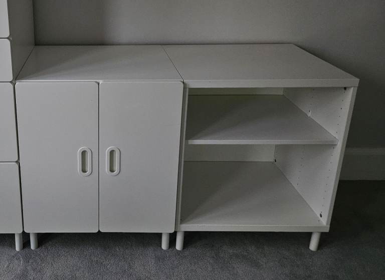 Ikea stuva wardrobe & units