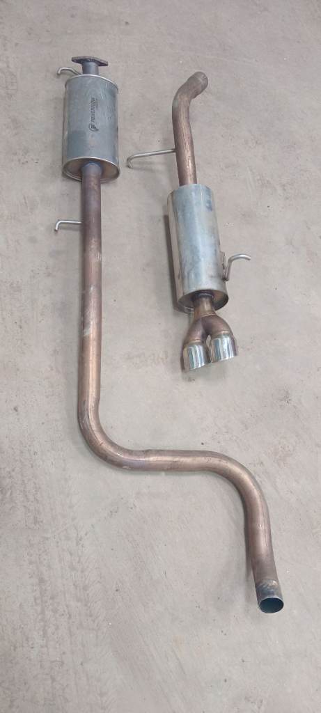 Fiesta st stainless exhaust