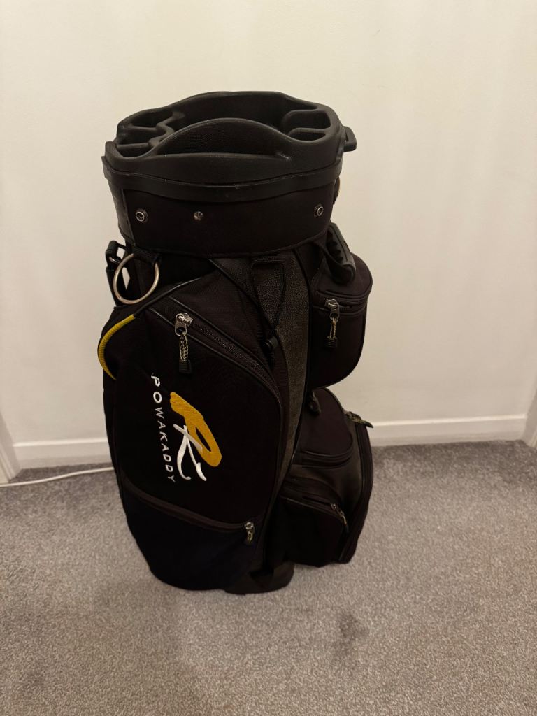 Powakaddy Cart Bag Black - good condition