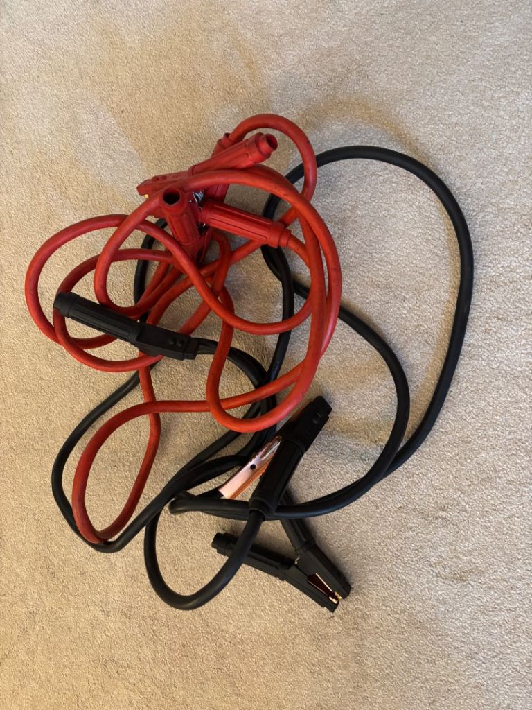 Heavy duty jump leads