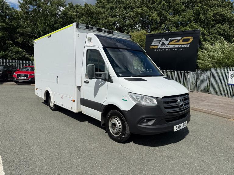 2019 19 REG MERCEDES-BENZ SPRINTER 519 3.0 V6 AUTOMATIC 5.0 TONNE TWIN WHEEL VAN