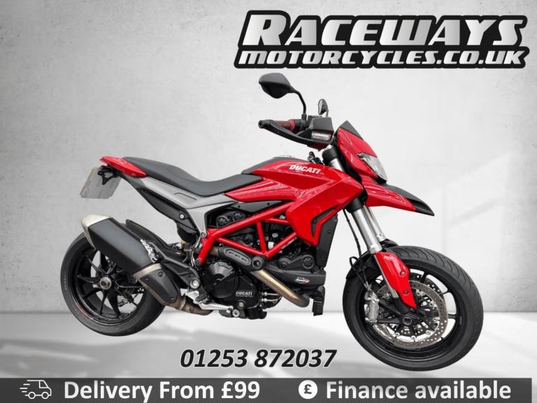DUCATI HYPERMOTARD 939, RED, JUST 2,953 MILES, TAIL, EVOTECH RAD GUARDS