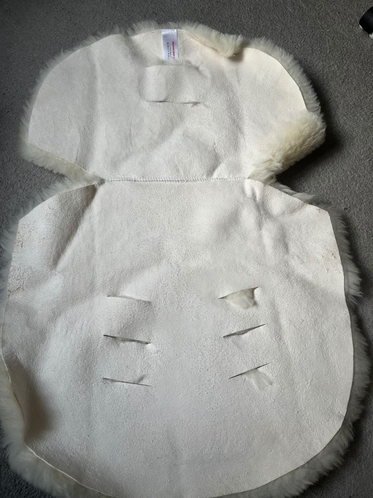 John Lewis sheepskin liner