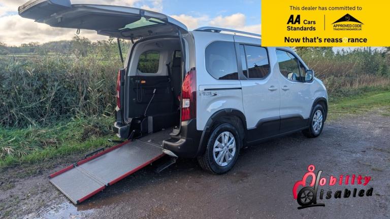 PEUGEOT RIFTER 1.5 BlueHDi Allure Wheelchair Access Vehicle WAV 2020