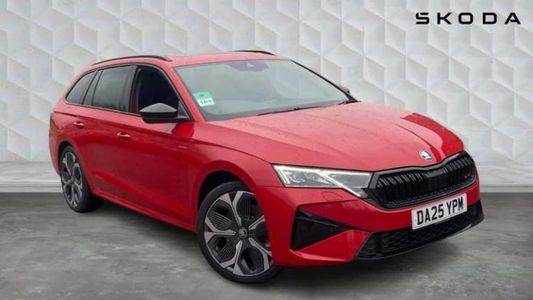2025 Skoda Octavia 2.0 TSI vRS 5dr DSG Automatic Estate Petrol Automatic