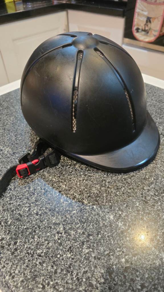 Horse riding helmet child adjustable 52-56cm