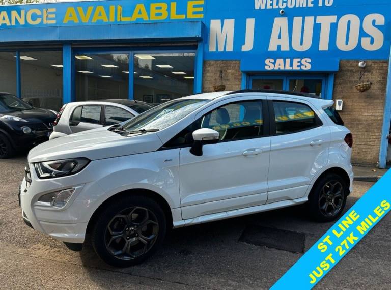 2022 22 FORD ECOSPORT ST-LINE 1.0T ECOBOOST SUV FROZEN WHITE 