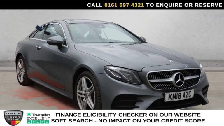 2018 Mercedes-Benz E Class 3.0 E350d V6 AMG Line (Premium Plus) Coupe 2dr Diesel G-Tronic+ 4MATIC...