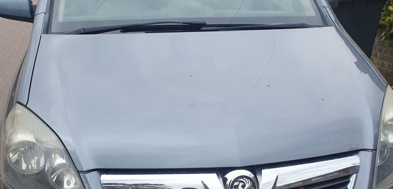 Vauxhall Zafira B Bonnet Grey Z155 2007